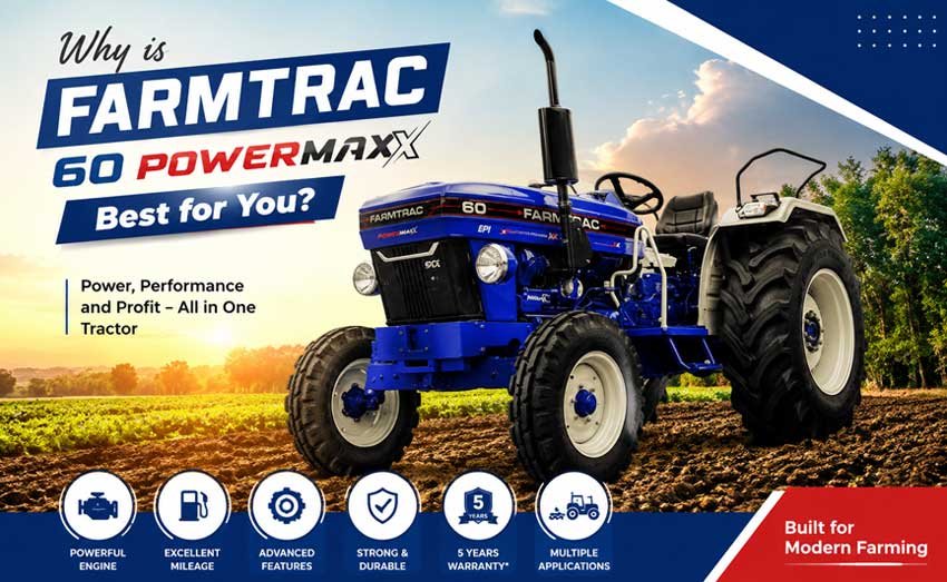 Why is Farmtrac 60 Powermaxx best for you?